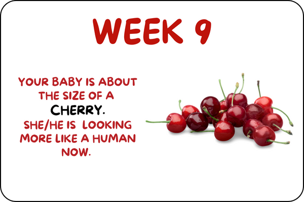 Baby Week 9 development